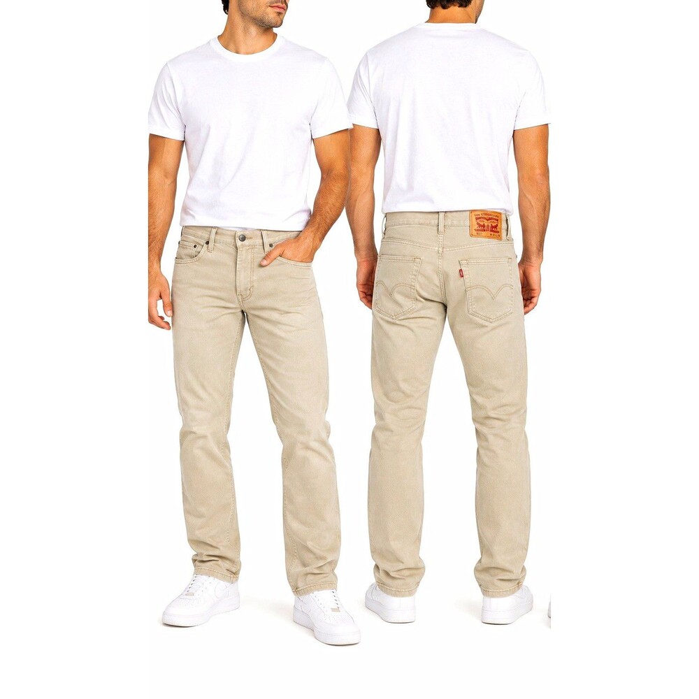 Levi’s 511 Men’s Slim Fit Jeans W31 L30 Khaki Beige 100% Cotton 5 Pocket